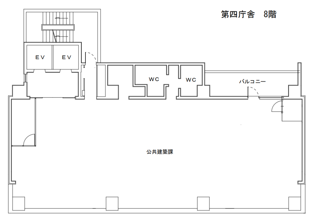 8階フロアマップ