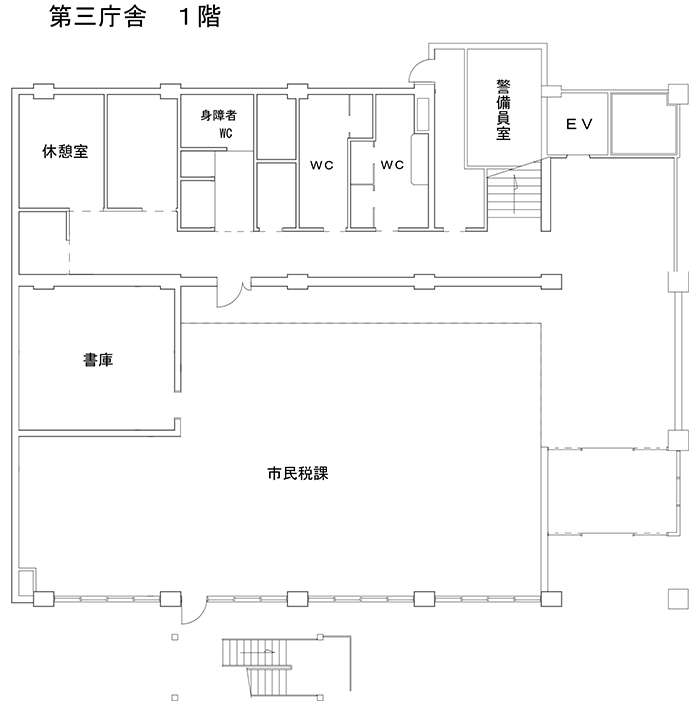 第三庁舎1階