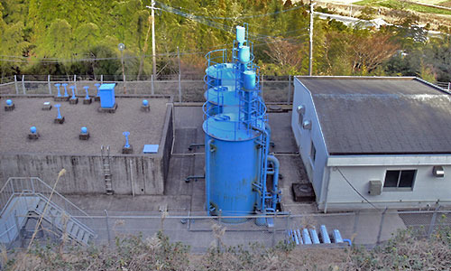 清武地区第1水源地施設の写真