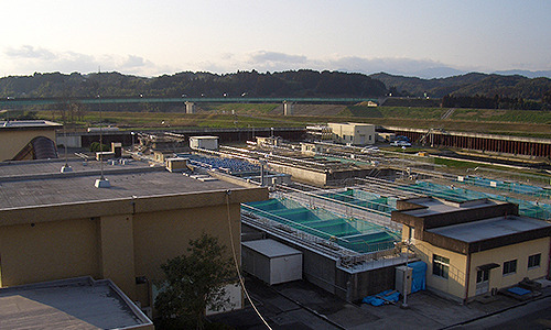 富吉浄水場の写真