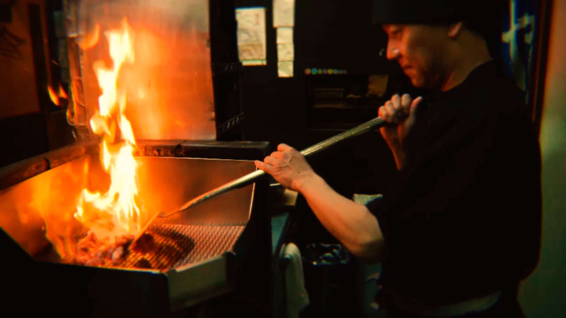 地鶏炭火焼き画像