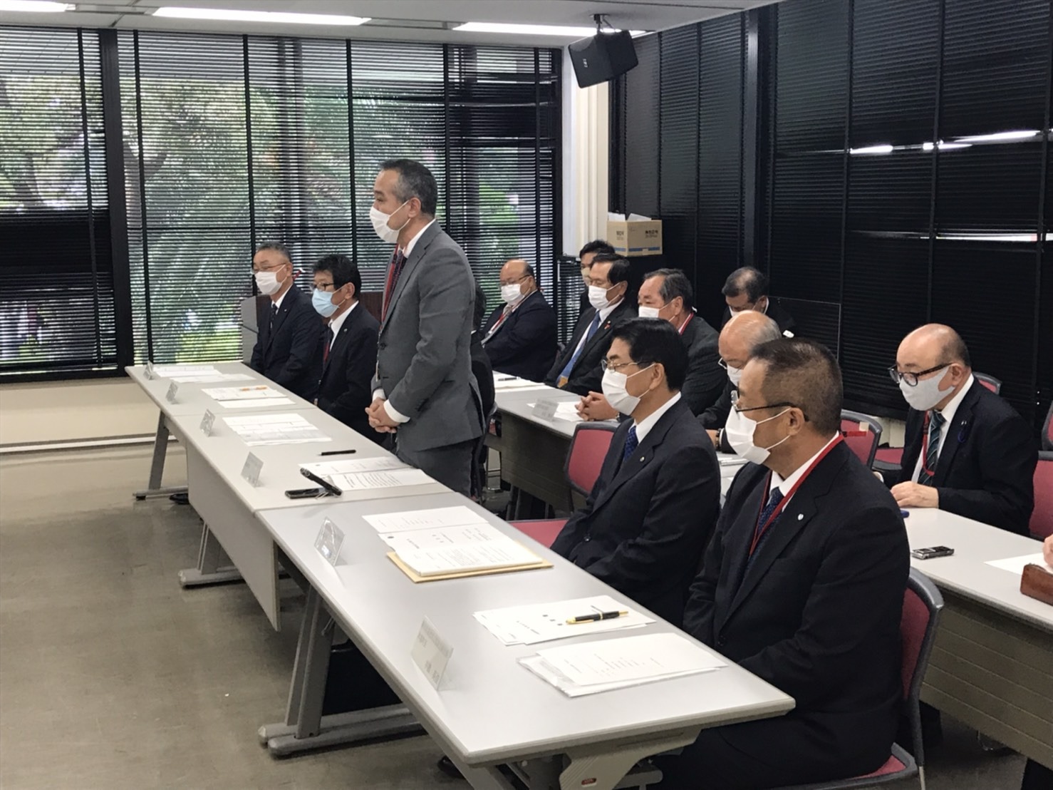 要望活動の様子