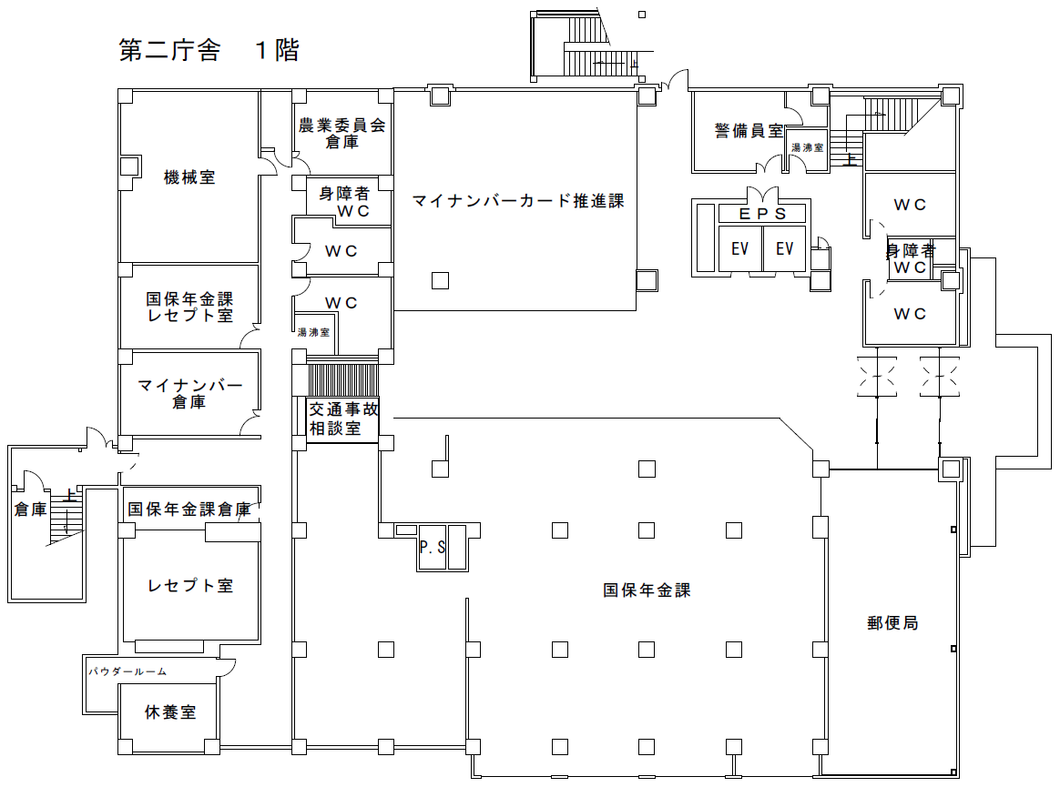 1階フロアマップ