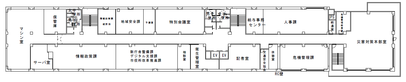 4階フロアマップ