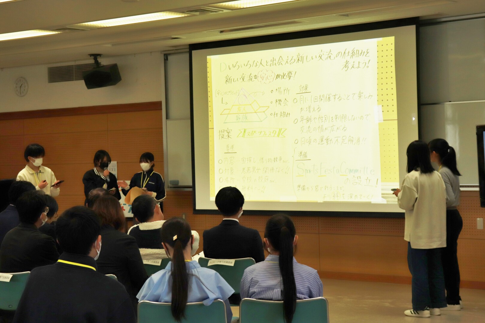 発表の様子