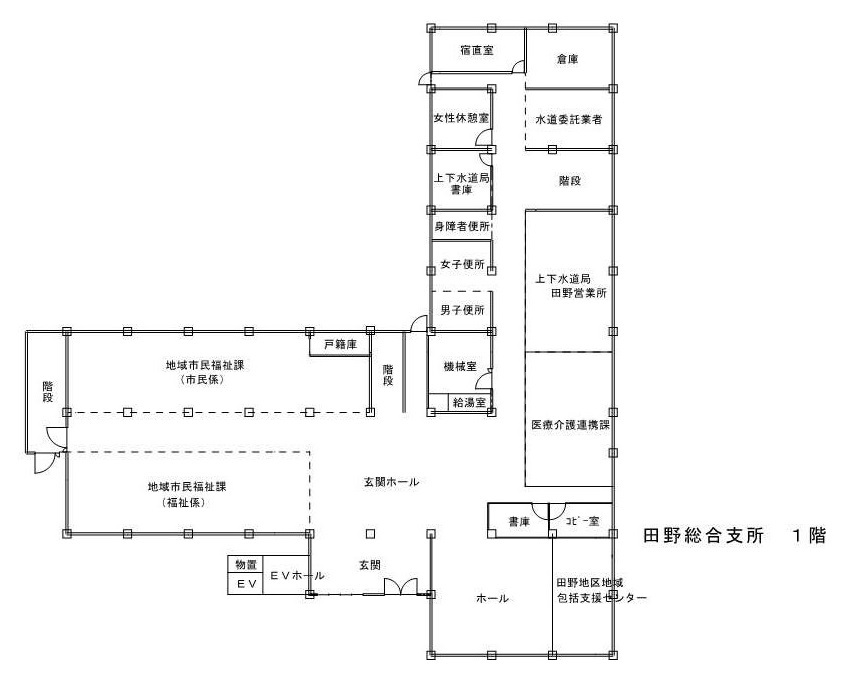 1階フロアマップ