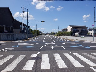 吉村通線（大町工区）の現況写真