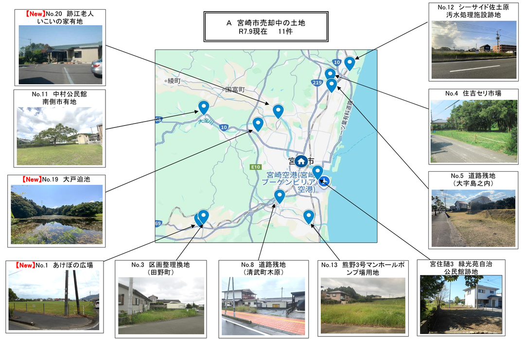宮崎市売却中の土地