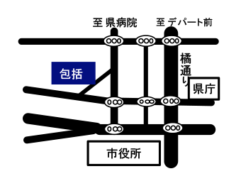 小戸・橘地区地域包括支援センター簡易マップ