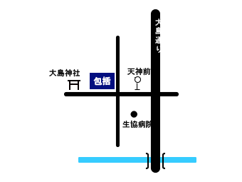 東大宮地区地域包括支援センター簡易マップ