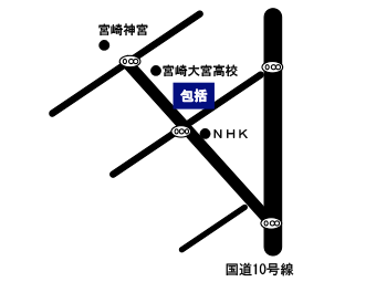 大宮地区地域包括支援センター簡易マップ