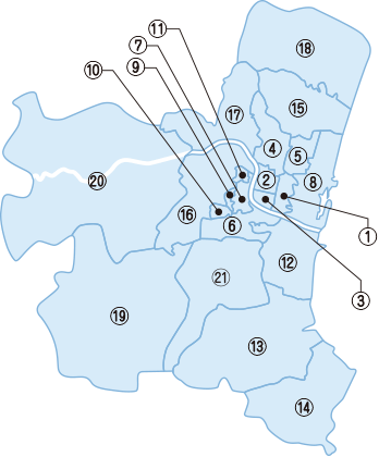 宮崎市の図